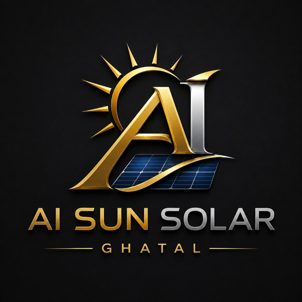 AI Sun Solar Ghatal Logo